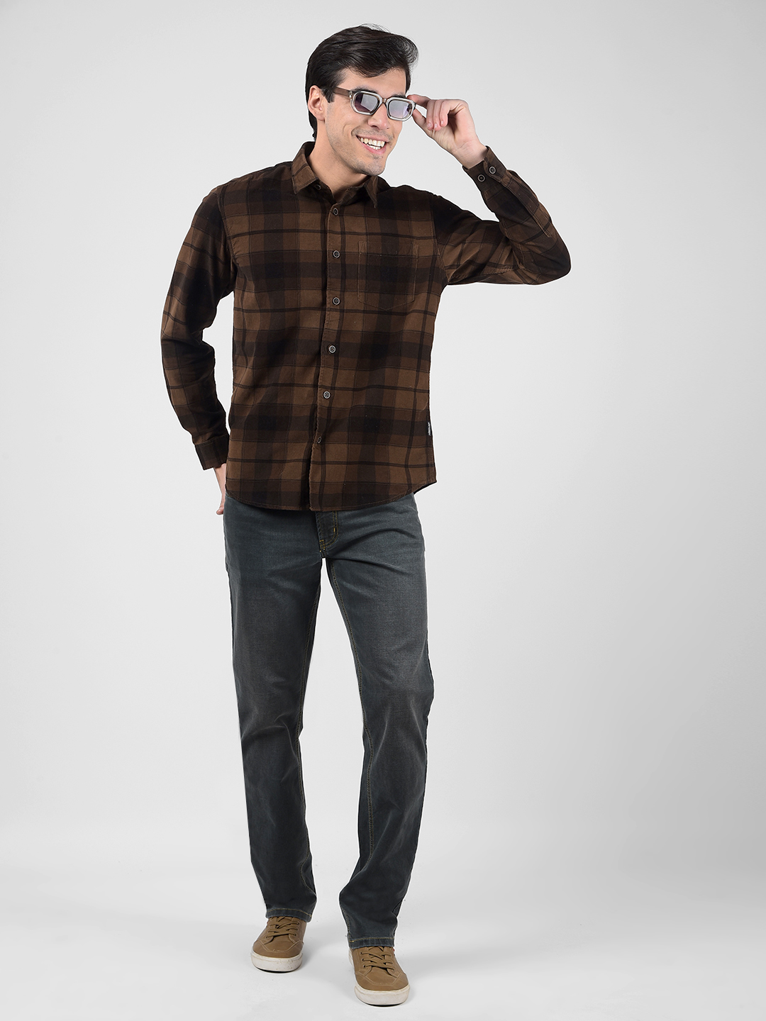 Numero Uno Men Solid Blue Jeans